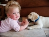 Boby-Pablo von der Zauberschmiede in seiner neuen Familie.